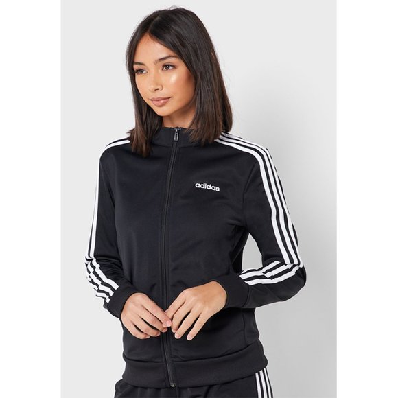 adidas Jackets & Blazers - NWT Adidas Essentials 3 Stripe Tricot Track Jacket